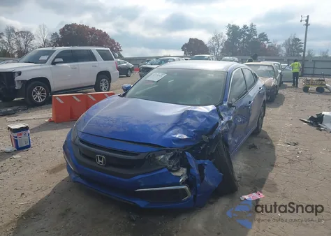 2019 Honda Civic Lx z USA, uszkodzony, nr VIN 19XFC2F69KE029483